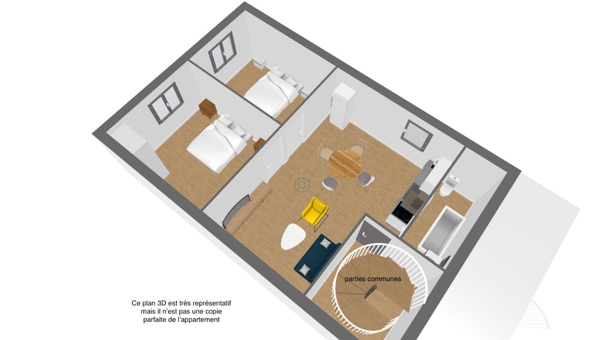 Appartement Climatise 2 Chambres Villefranche-sur-Saone Luaran gambar